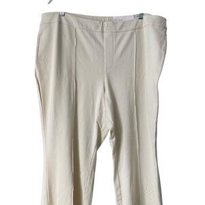 Cato Trouser Pants Plus Size 26/28 High Rise Flat Front Straight Leg Career NEW